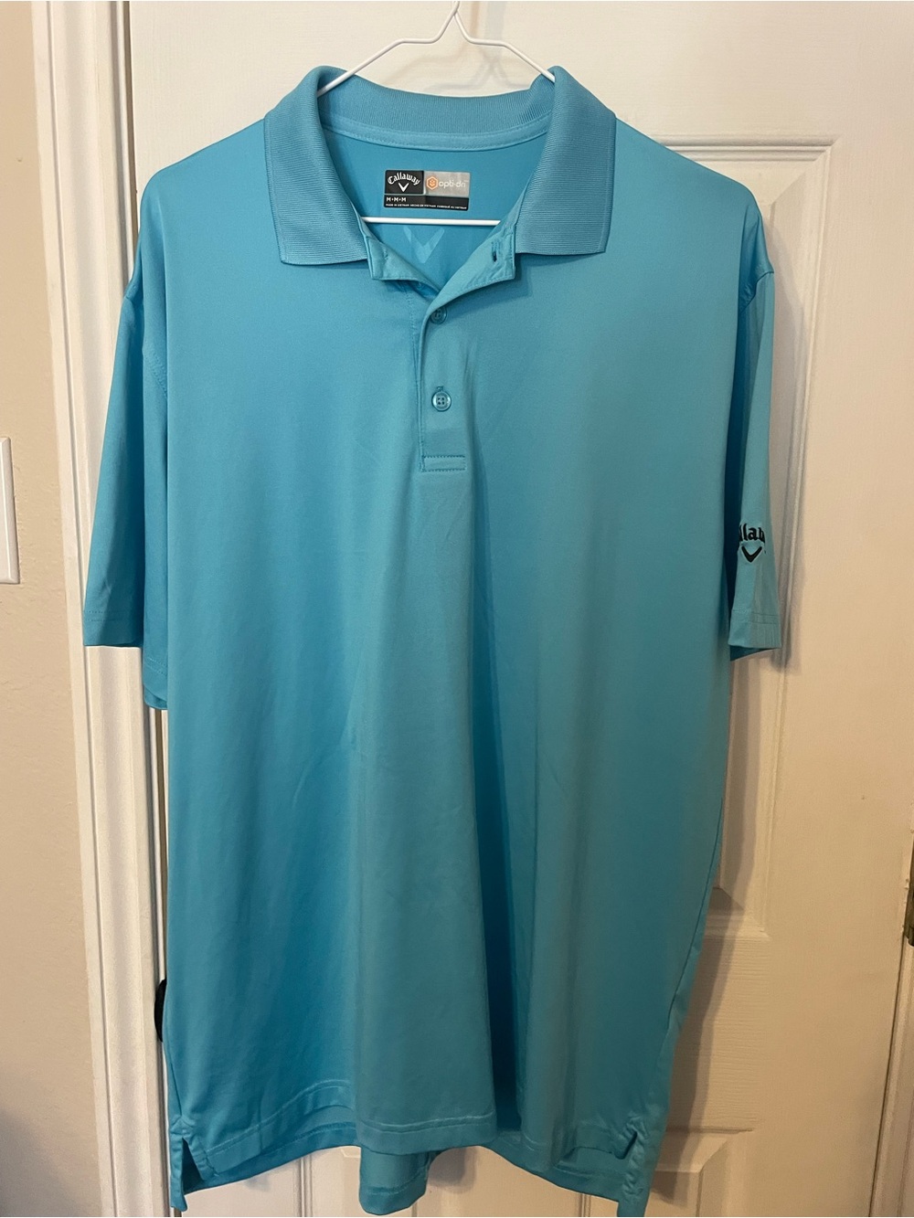 Callaway Men's Turquoise Performance Polo